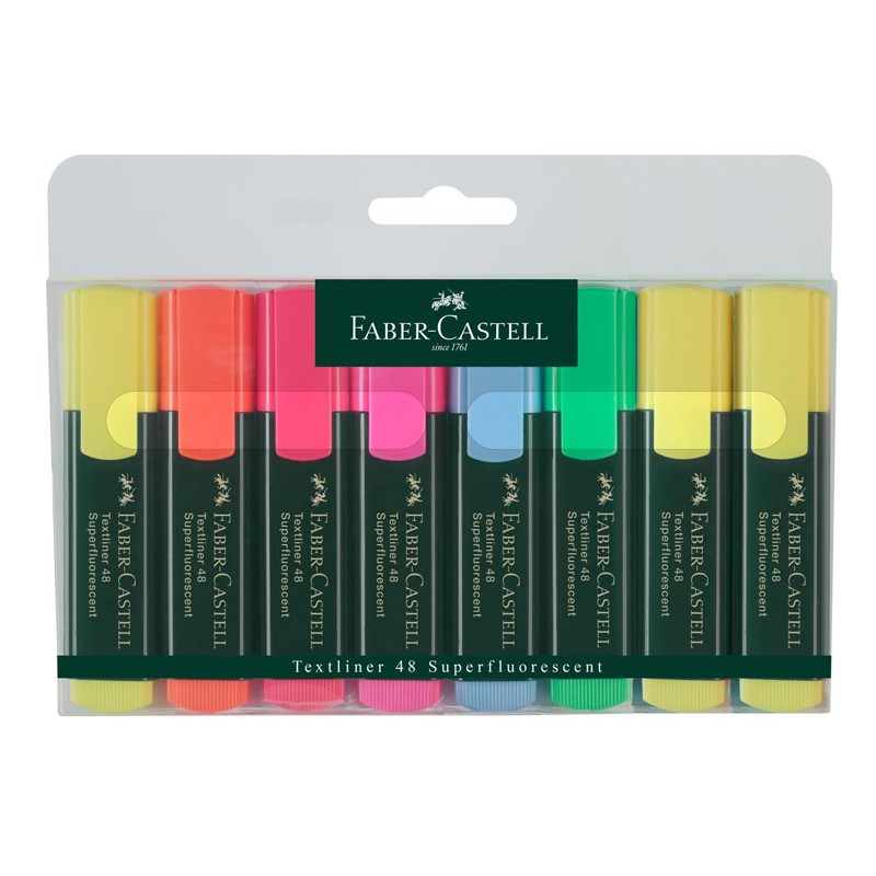 Set 8 markere evidentiatoare, pentru toate tipurile de hartie, pe baza de apa - imagine 3